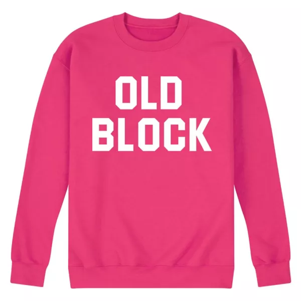 

Мужская флисовая толстовка Old Block Licensed Character, пурпурный