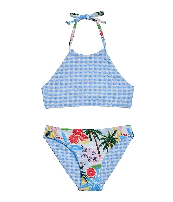 Купальник бикини reversible Ciao Paradiso Reversible Halter Bikini Snapper Rock Kids, Multi