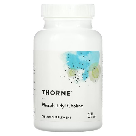 

Фосфатидилхолин Thorne, 60 желатиновых капсул