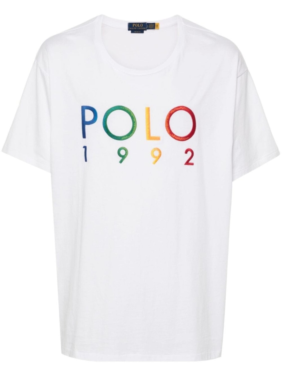 

Футболка с вышитым логотипом Polo Ralph Lauren, белый