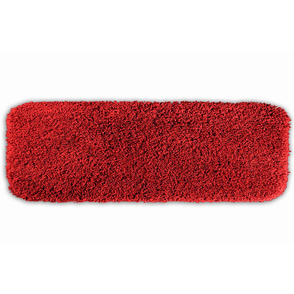 

Коврик-гирлянда Serendipity Solid Shag 22x60 Дорожка для ванны Garland Rug, цвет Chili Pepper Red