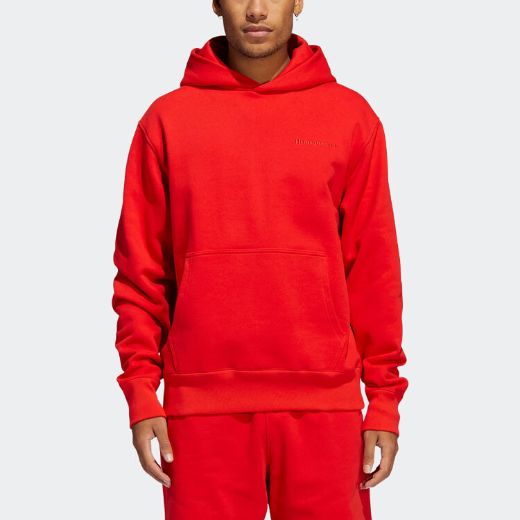 Толстовка Adidas X Pharrell Williams Basics Adidas Originals, красный — фото 4