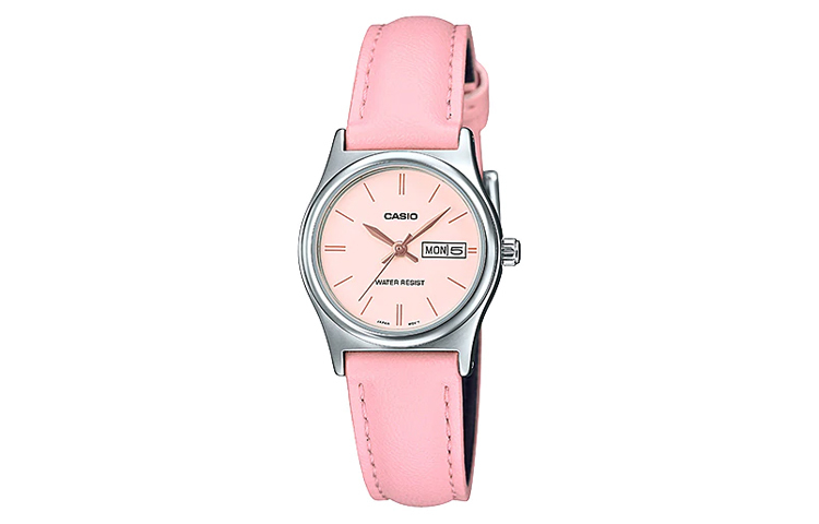 

CASIO Часы Women's Standard Series Pink Watch LTP-V006L-4B, Pink Watch Dial