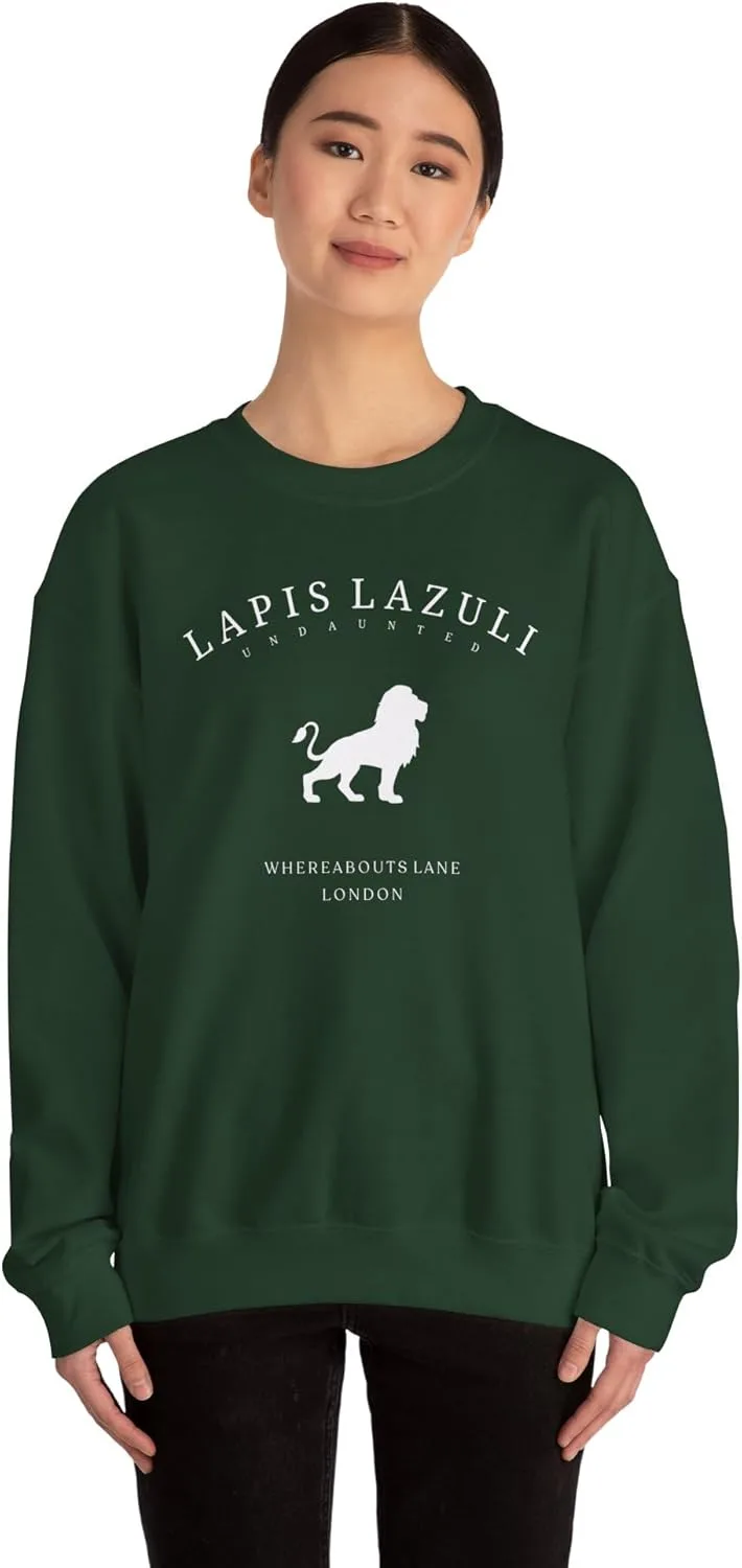 Толстовка Simple Lapis Lazuli Crewneck Emma M Lion — фото 2