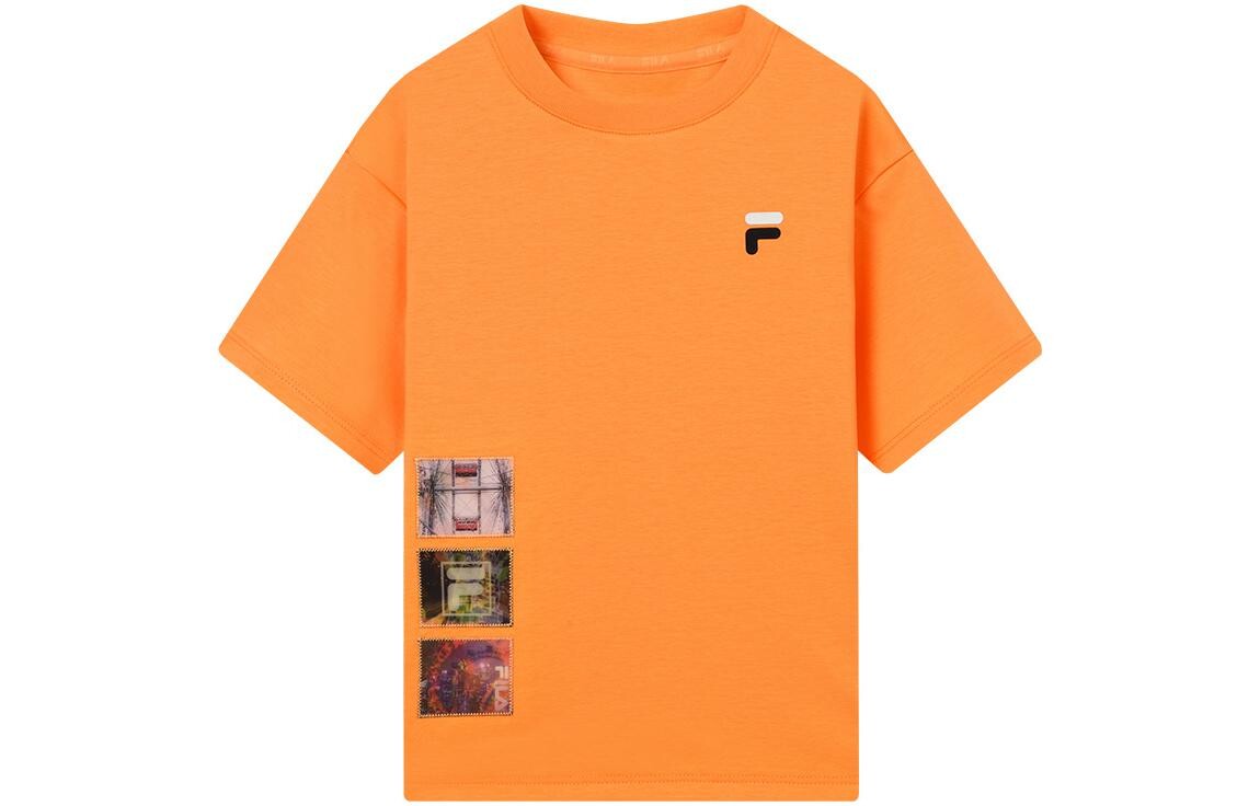 

Детская футболка ФИЛА FILA, цвет Beautiful orange
