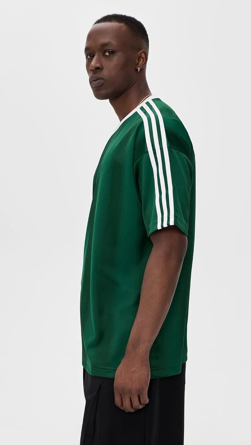 Футболка Adidas Men's Jacquard, зеленый — фото 4