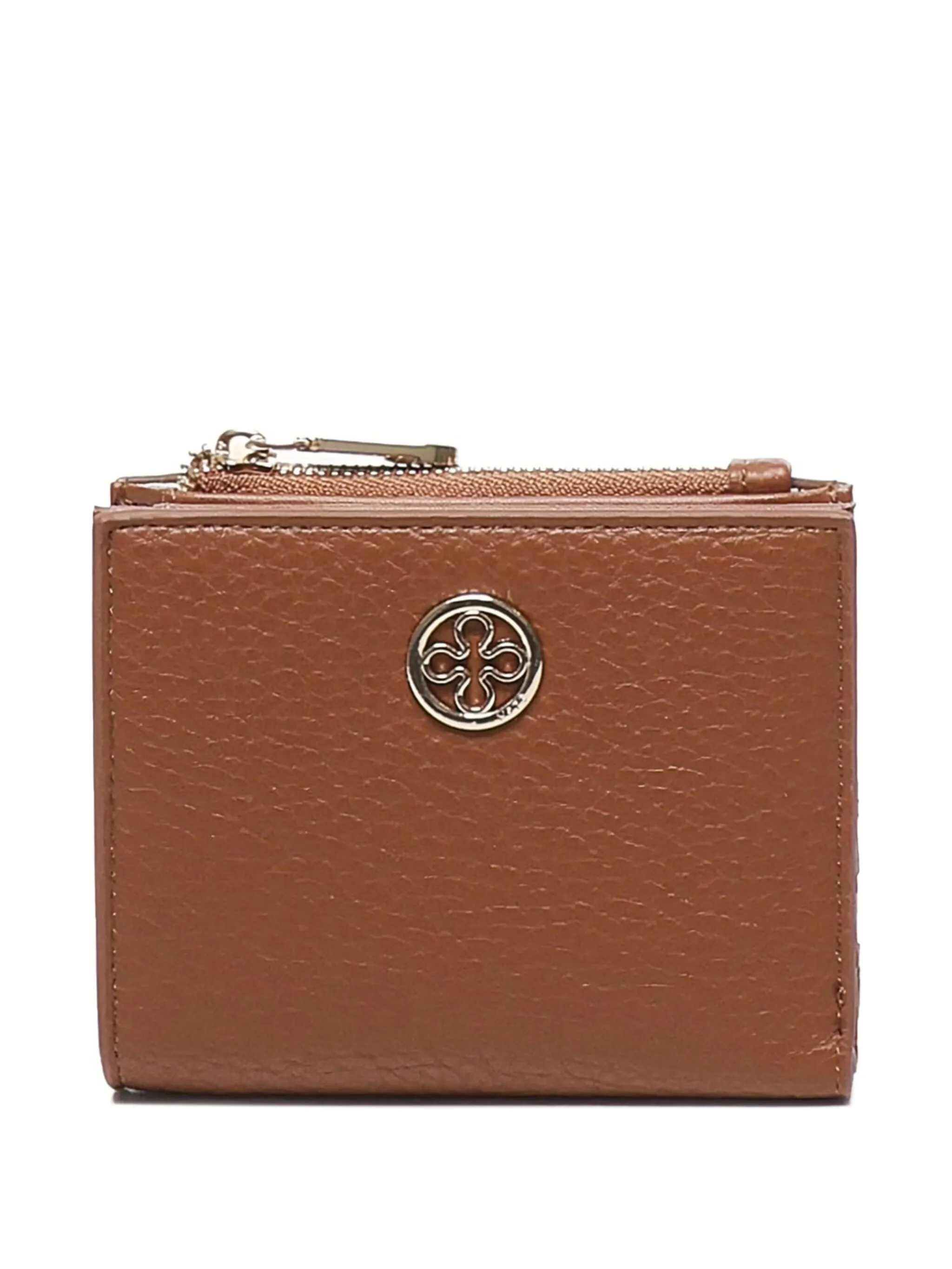 

Кошелек на молнии с логотипом V°73, коричневый