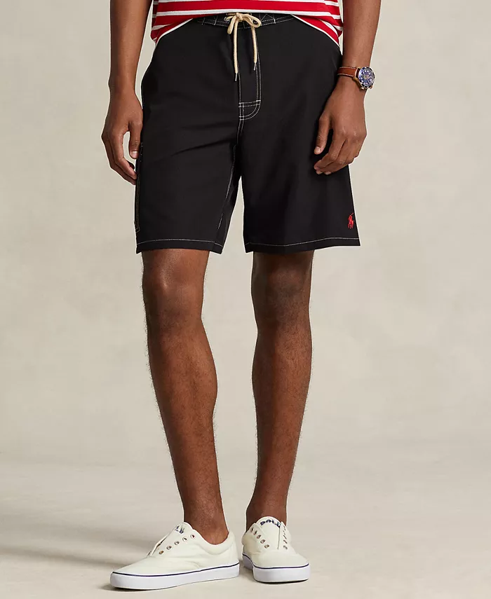 

Мужские плавки Kailua Classic-Fit длиной 8,5 дюймов Polo Ralph Lauren, черный