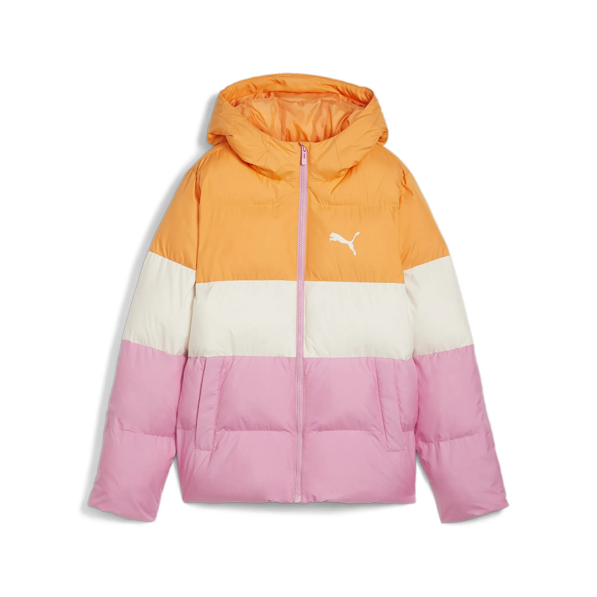 

Зимняя куртка PUMA «Куртка-пуховик с капюшоном для подростков», цвет Mauved Out Pink