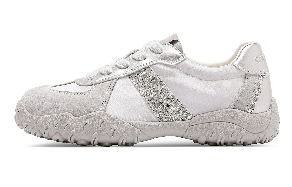 

Кроссовки C°BANNER Lifestyle Shoes Women's Low-top Silver, серебряный, Серый, Кроссовки C°BANNER Lifestyle Shoes Women's Low-top Silver, серебряный