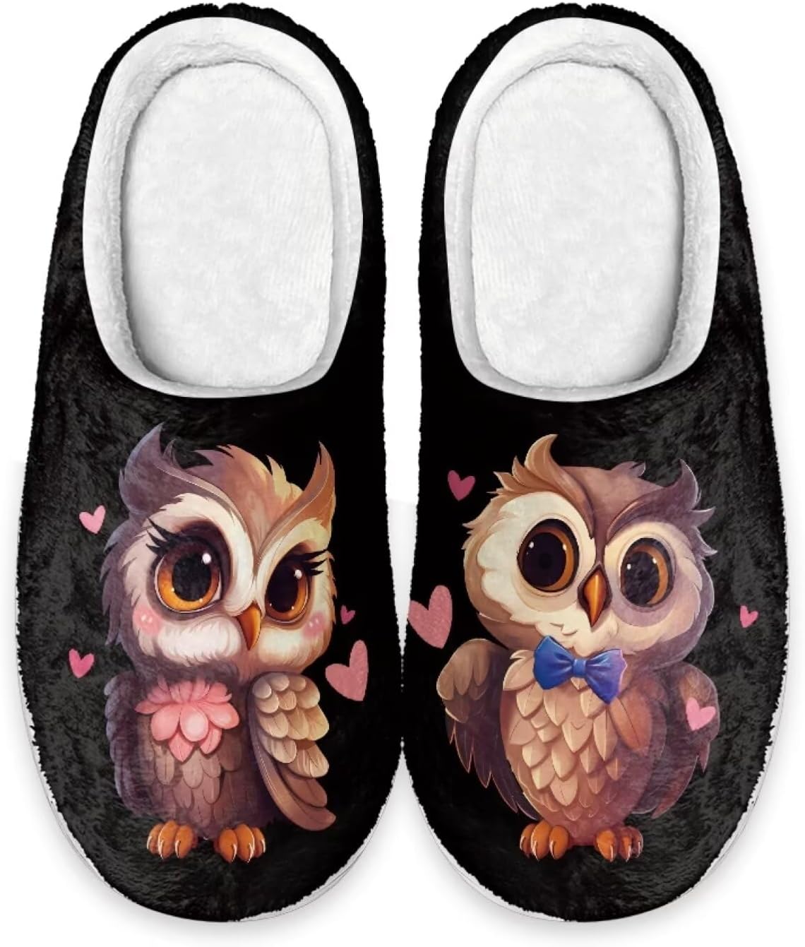 

Милые тапочки Forchrinse с корги для мужчин и женщин, мягкие, теплые, с эффектом памяти, плюшевые, женские тапочки для дома для любителей щенков, 3d Owl