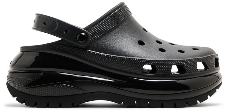 

Сабо Crocs Mega Crush Clog 'Black', черный
