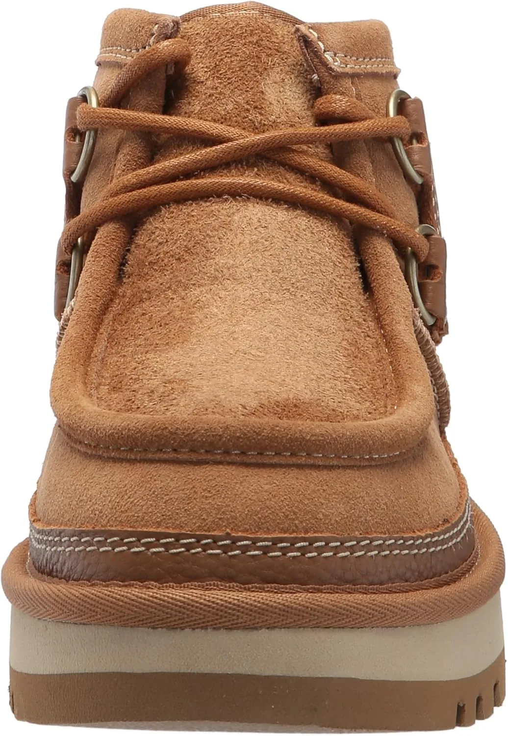 Мужские мокасины UGG Hayden Moc, каштановый — фото 2