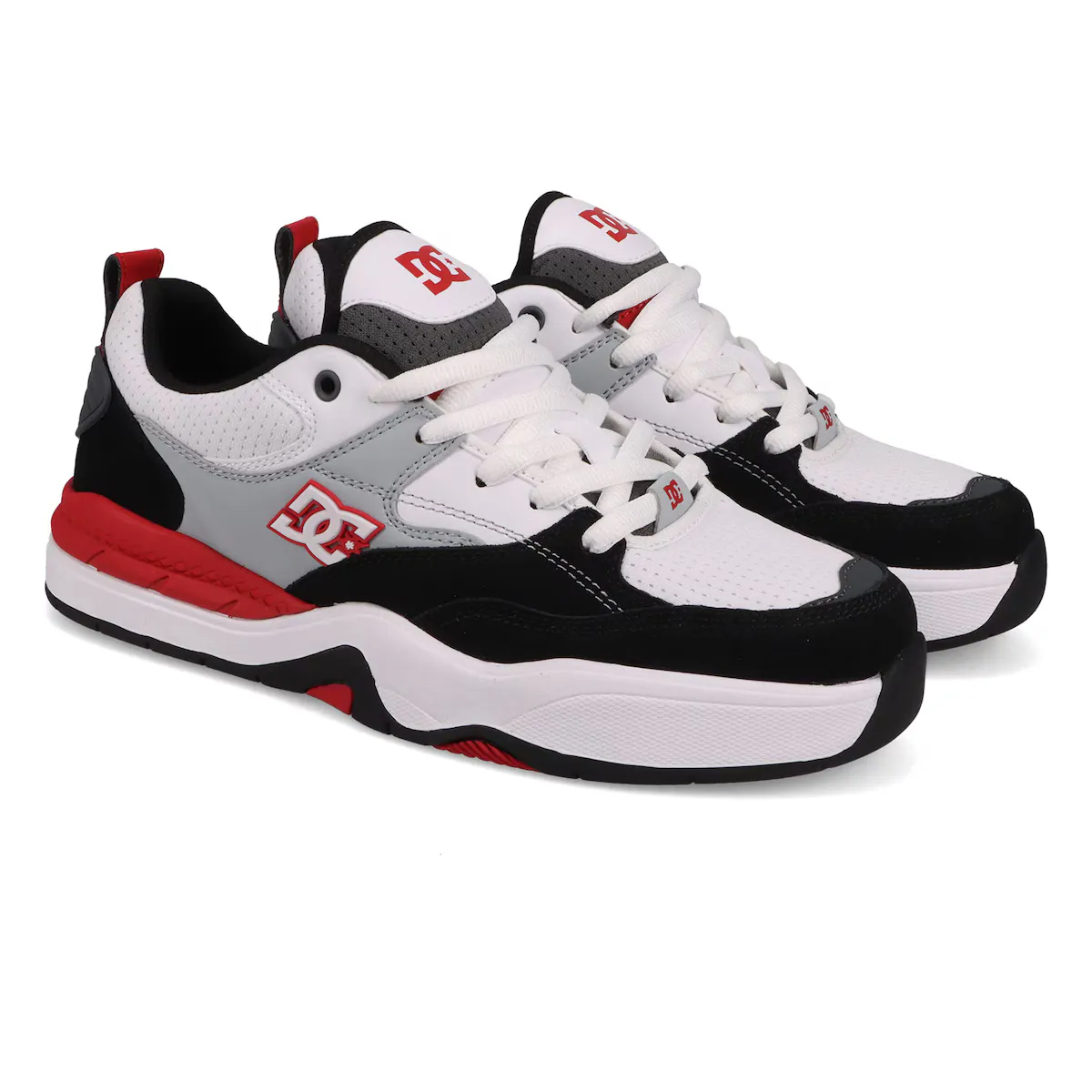 DC Ascend Мужские кроссовки DC Shoes, черный/красный/белый — фото 2