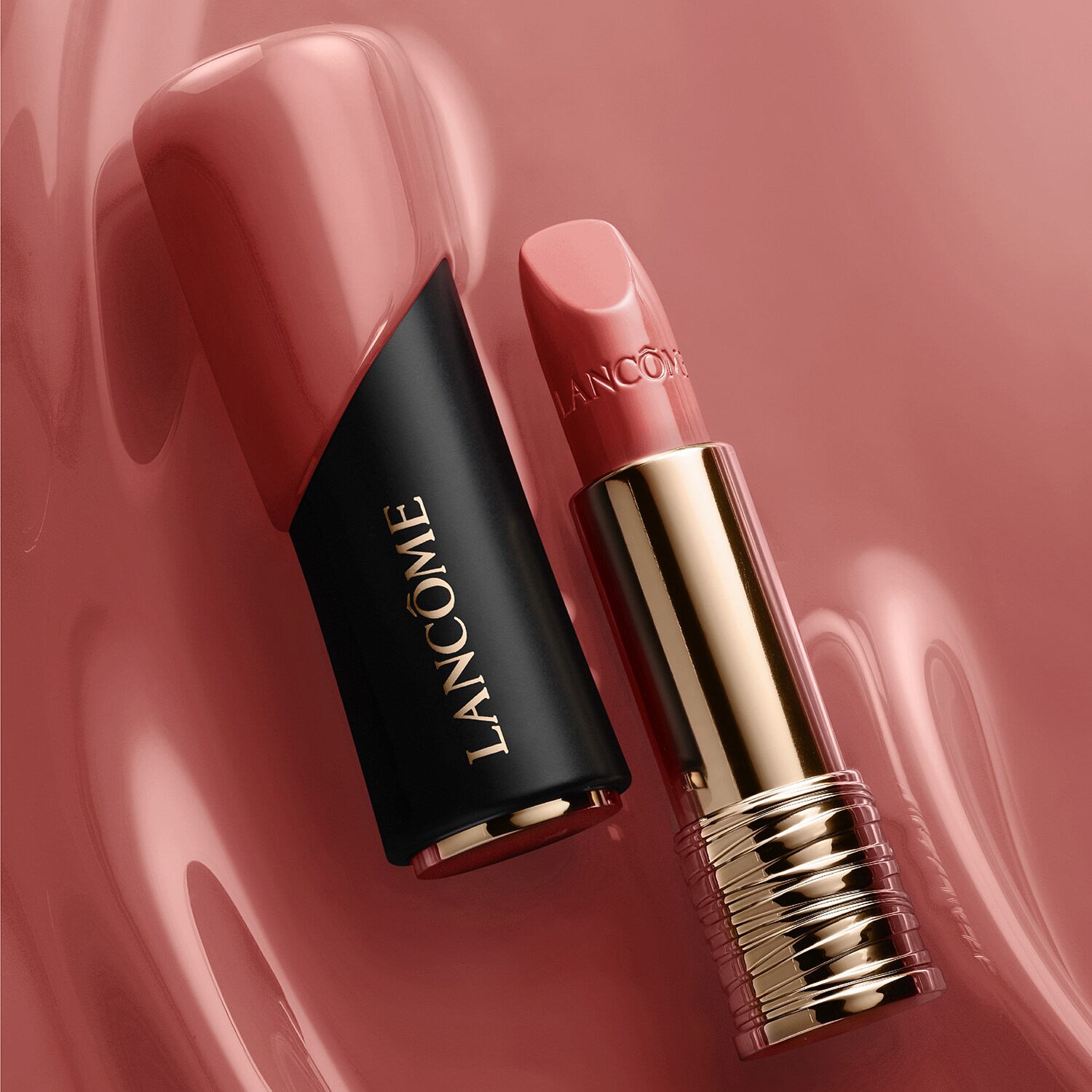 Губная помада L'Absolu Rouge Cream Lancôme, 08 La vie est belle3.4 g — фото 2
