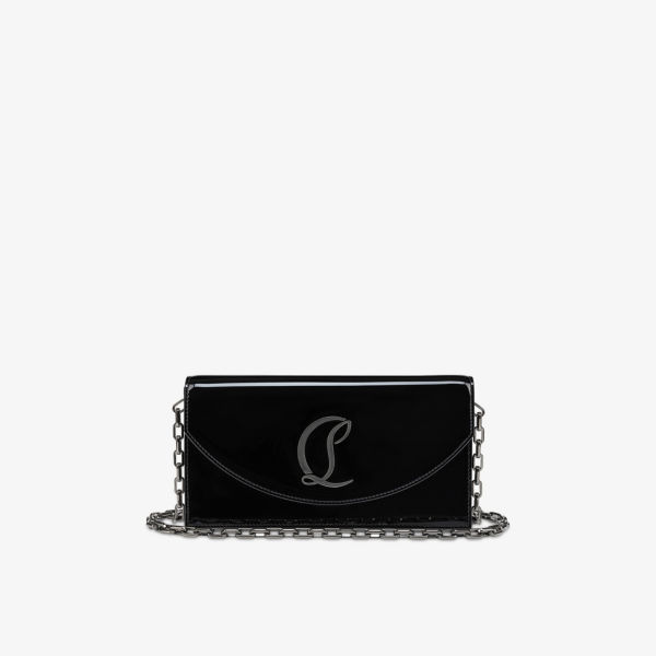 

Сумка через плечо Loubi54 из лаковой кожи Christian Louboutin, черный