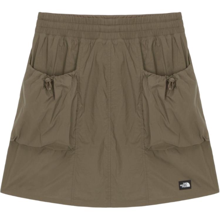 

THE NORTH FACE Карго-юбка-шорты женская beige brown