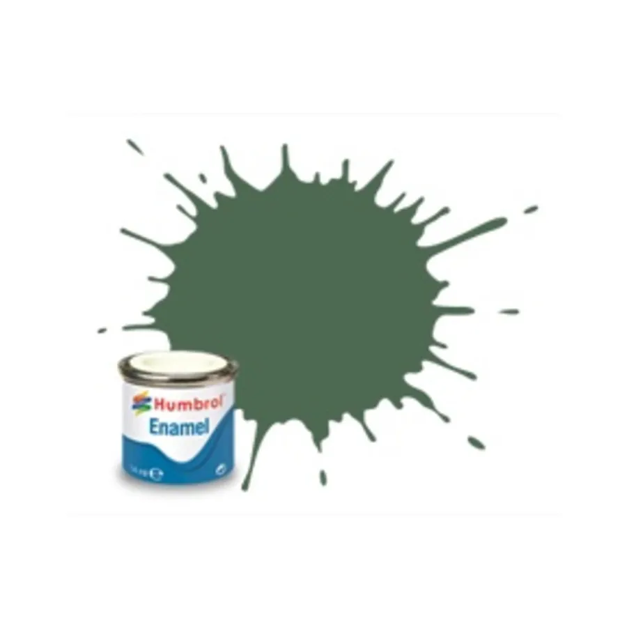 

Униформа Зелёная - №76 (14мл), Humbrol Enamel Paints - Matte (Hornby Hobbies)
