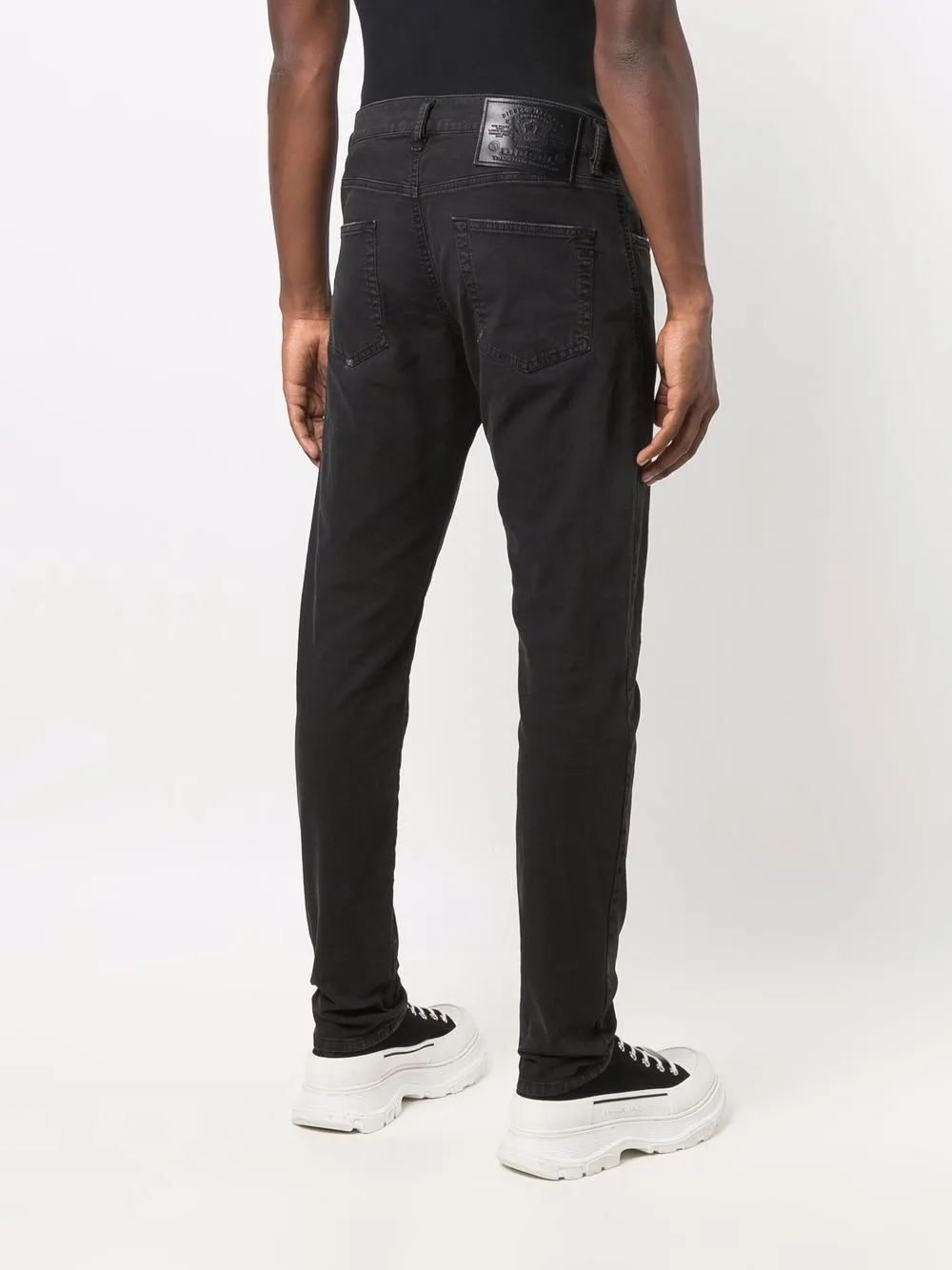 Джинсы D-Strukt JoggJeans Diesel, черный — фото 4