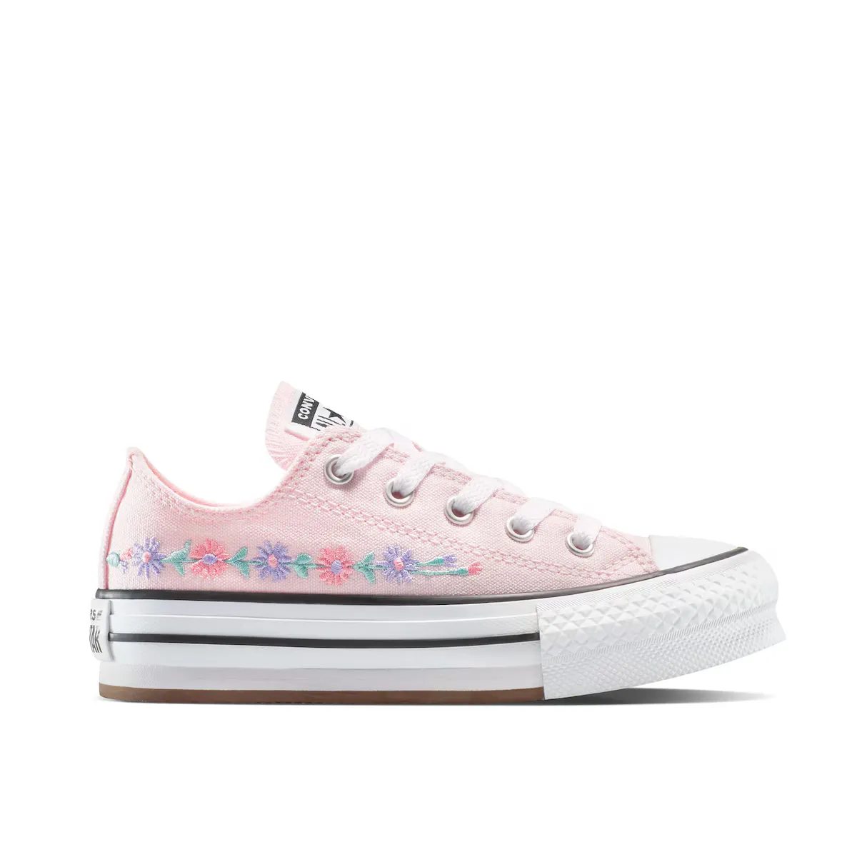 

Детские повседневные кеды Converse Chuck Taylor All Star Eva Lift Joyful Florals, цвет Rosa claro