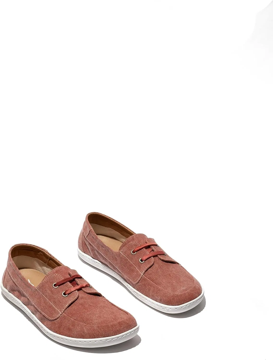 Лоферы FLY London Boat Shoes, Красный — фото 2