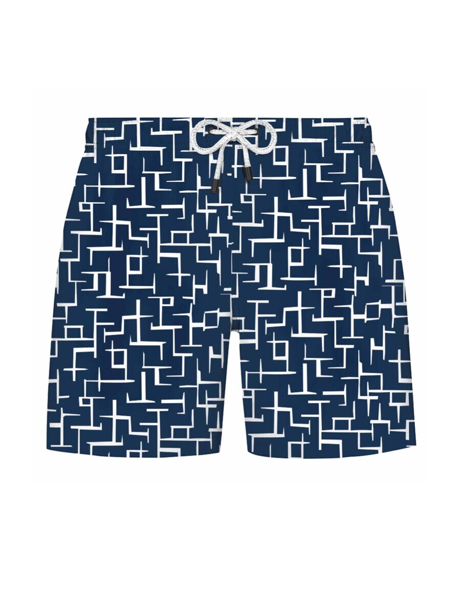 

Шорты для плавания WESTMARK LONDON Board Shorts Geometric, морской синий