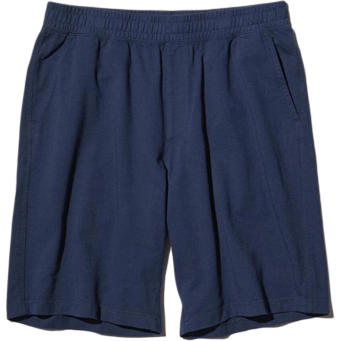 

UNIQLO Повседневные шорты мужские темно-синие