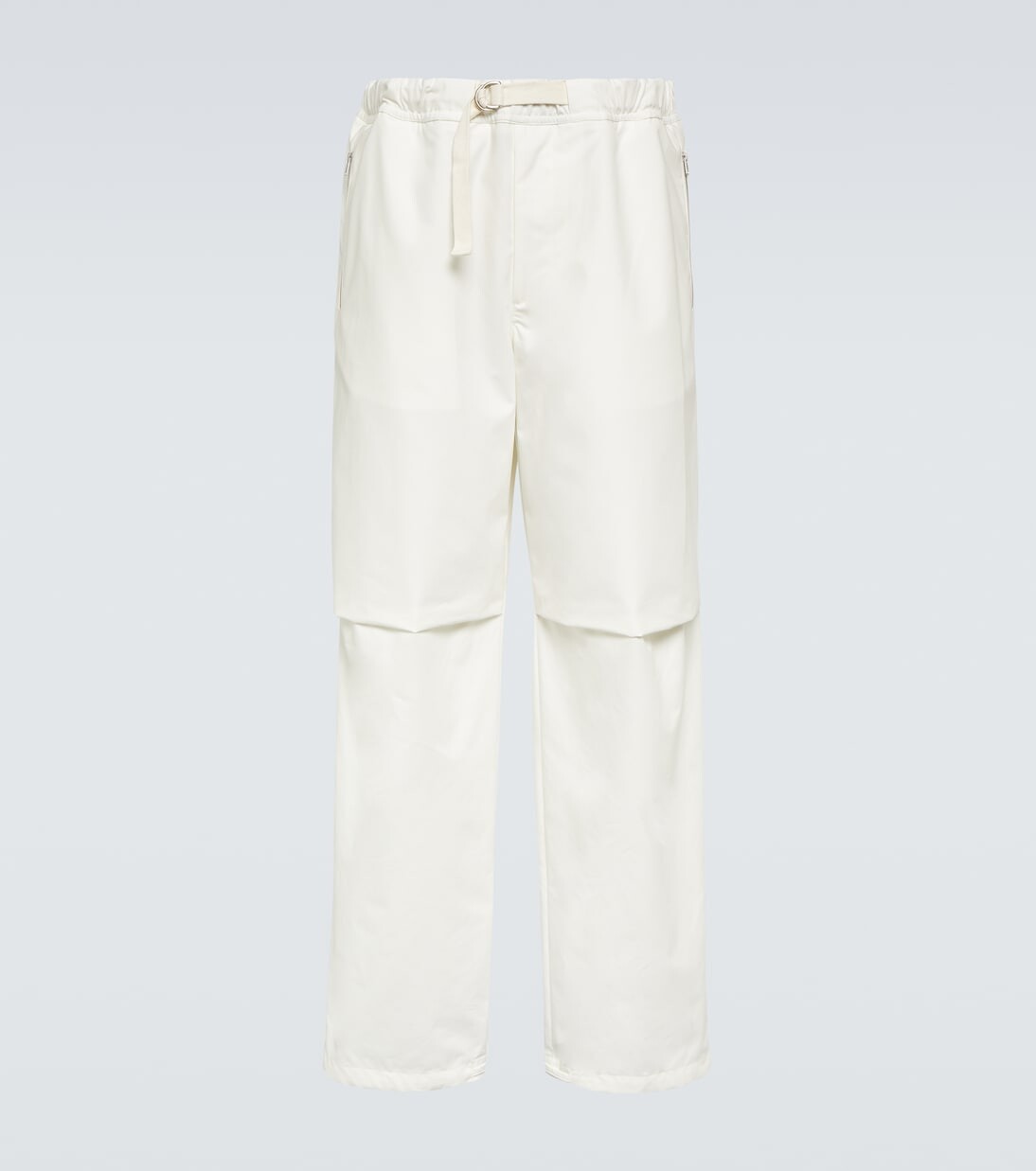 

Хлопковые брюки Jil Sander, белый