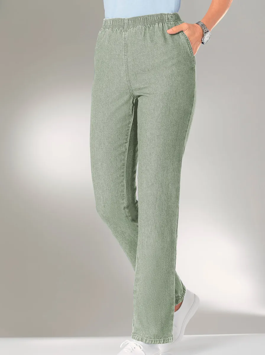 

Джинсы без застежки Classic Basics (1 шт.), цвет Schilf