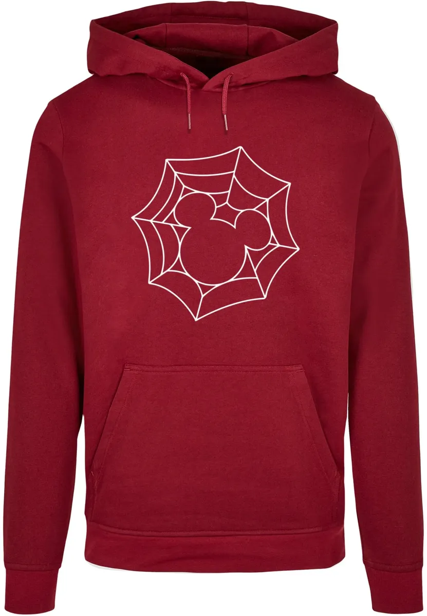 

Толстовка ABSOLUTE CULT с капюшоном "ABSOLUTE CULT Men's Mickey Mouse - Spider Web Basic Hoody", цвет Burgundy