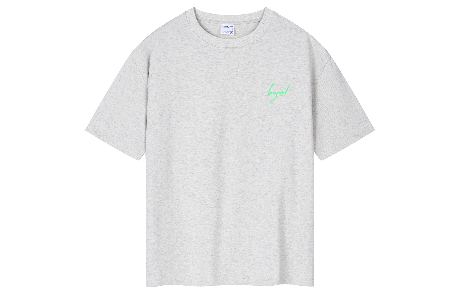 

Футболки унисекс с круглым вырезом, умеренно прямой крой Disney, белый heather серый (dt01 upgraded 100% cotton)