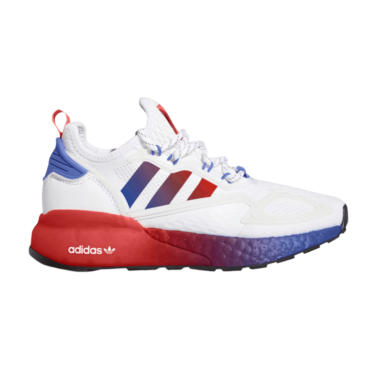 

Кроссовки adidas ZX 2K Boost J 'White Solar Red', белый
