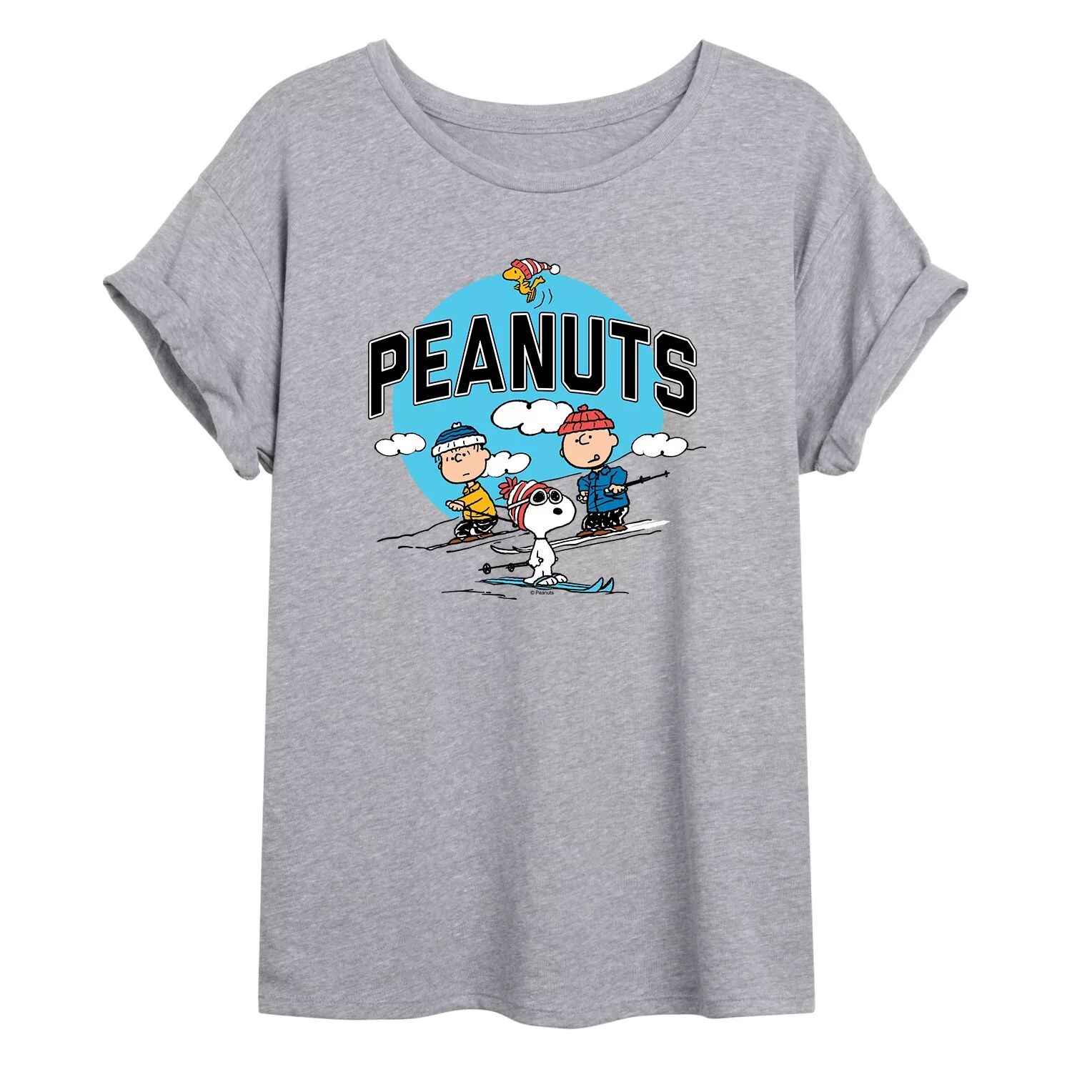 

Большая футболка для лыжного спорта Peanuts Group для юниоров Licensed Character