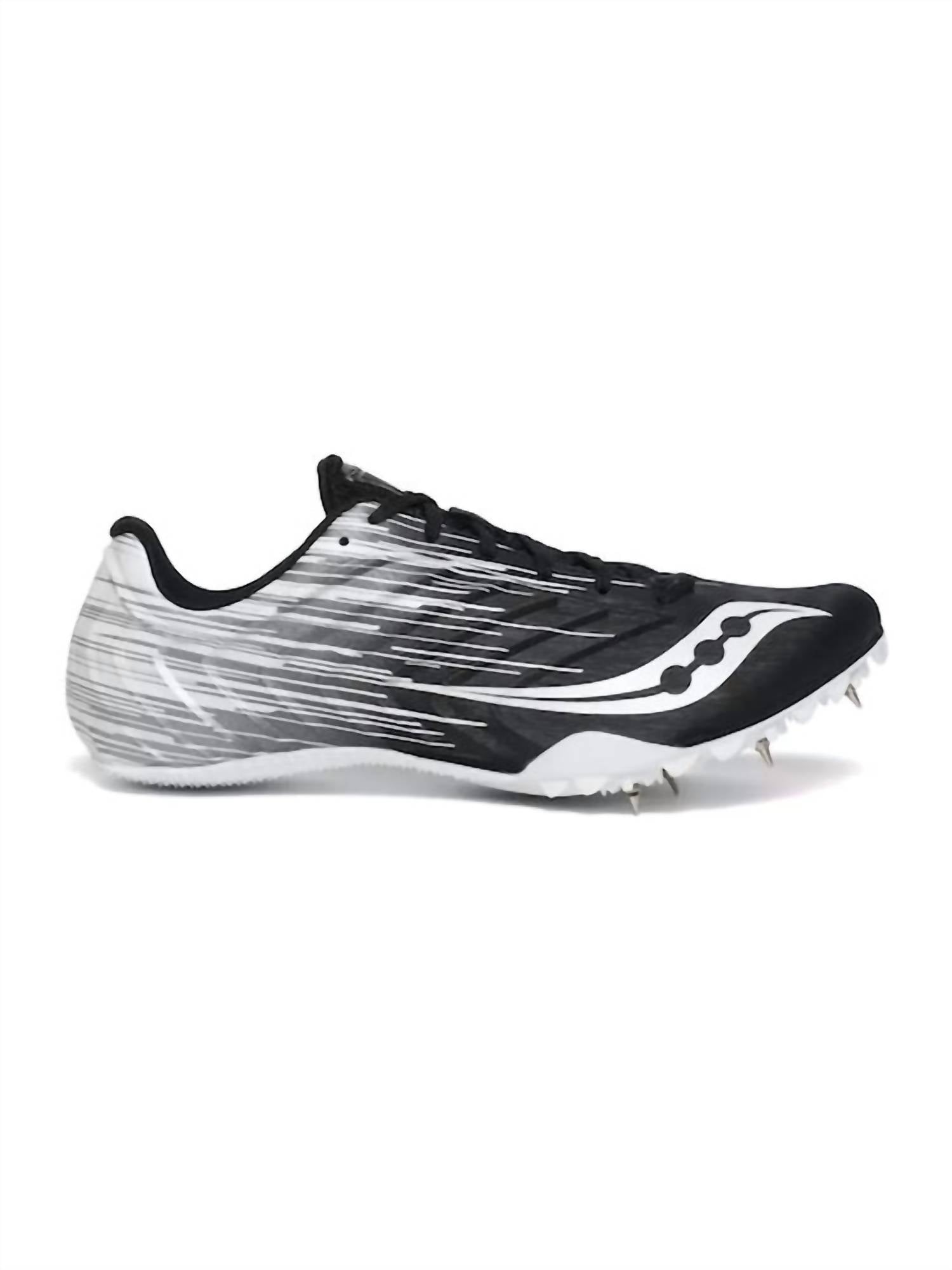 

SAUCONY Мужские кроссовки для бега Spitfire 5 Sport, черно-белые