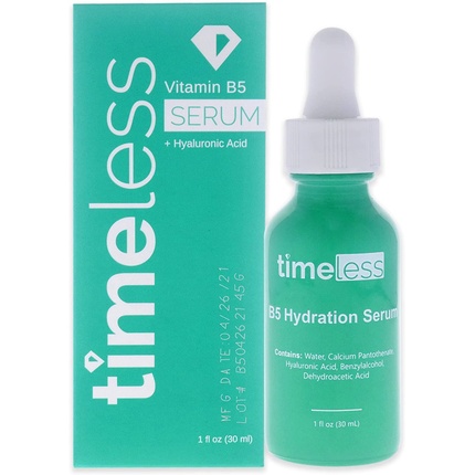 

Увлажняющая сыворотка с витамином B5 Timeless, 1 унция Timeless Skin Care