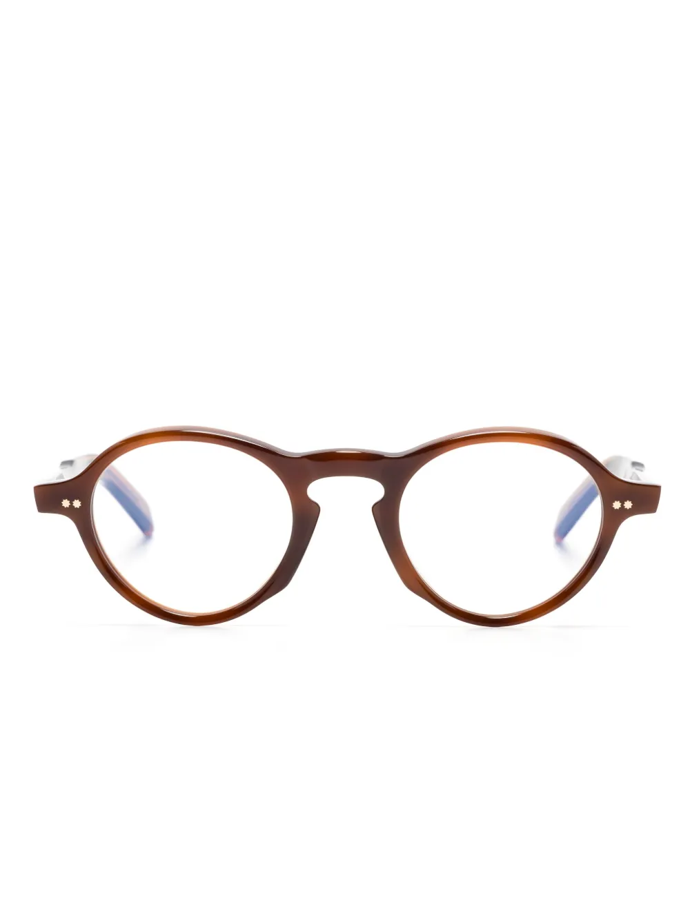 

Очки GR08 в круглой оправе Cutler & Gross, коричневый