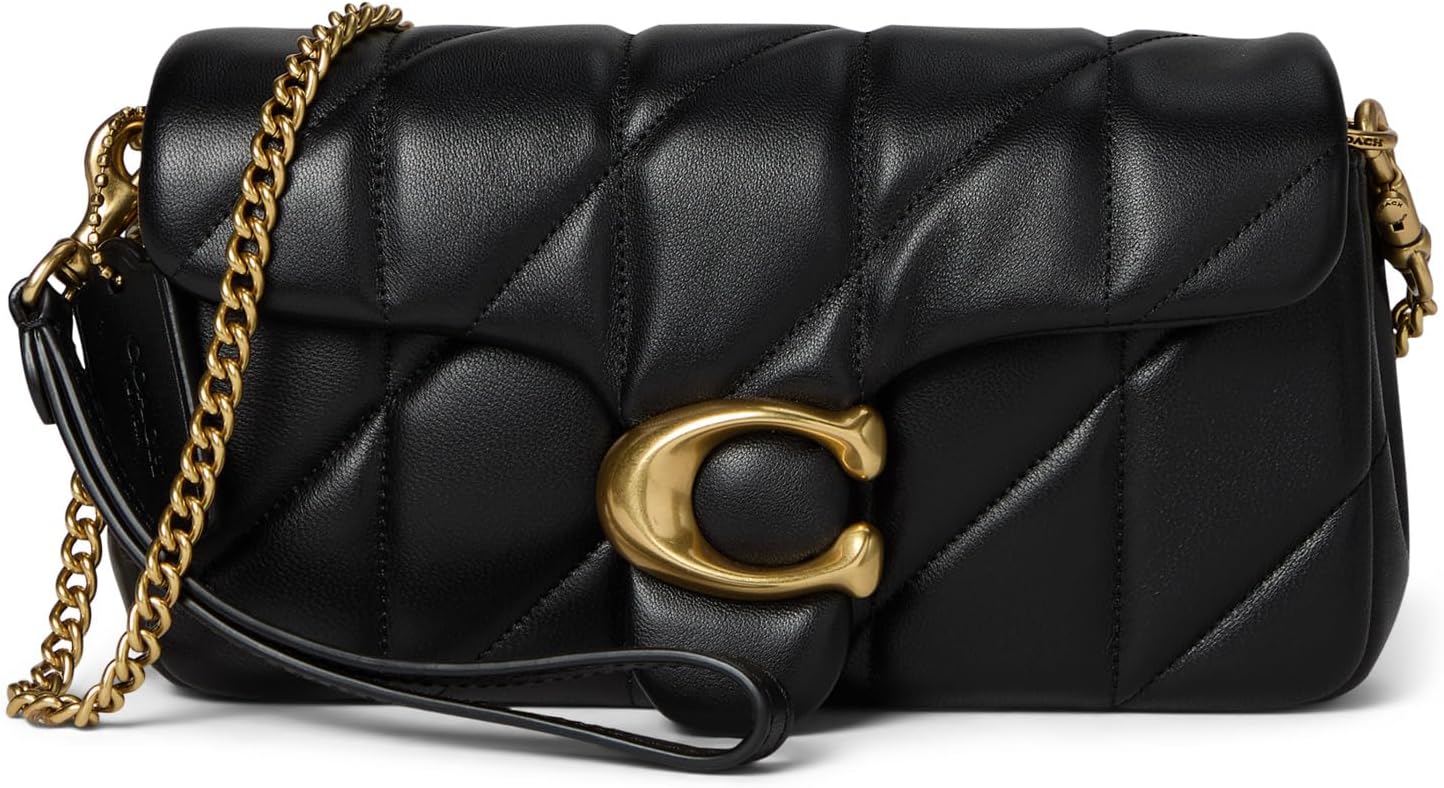 

Сумка кросс-боди COACH Tabby Chain Crossbody Bag 19 With Quilting, черный