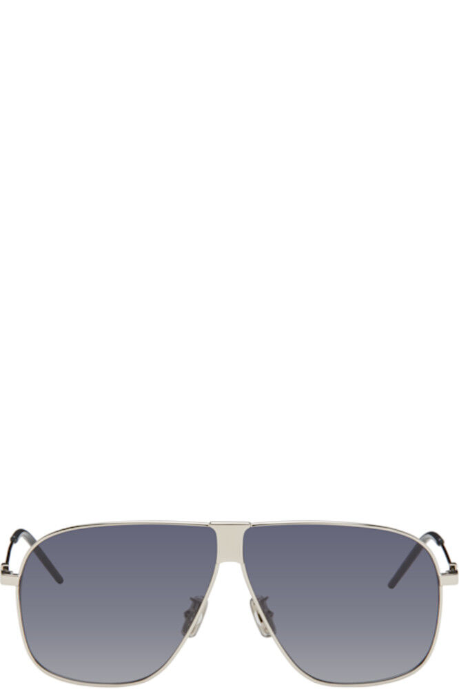 

Серебряные солнцезащитные очки GV Speed Givenchy