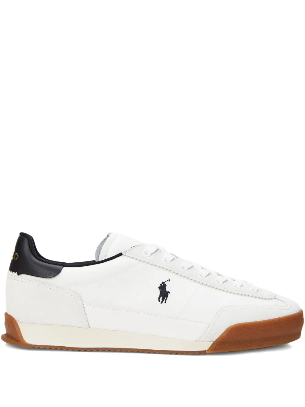 

Кроссовки Hester с кожаными вставками POLO RALPH LAUREN, белый