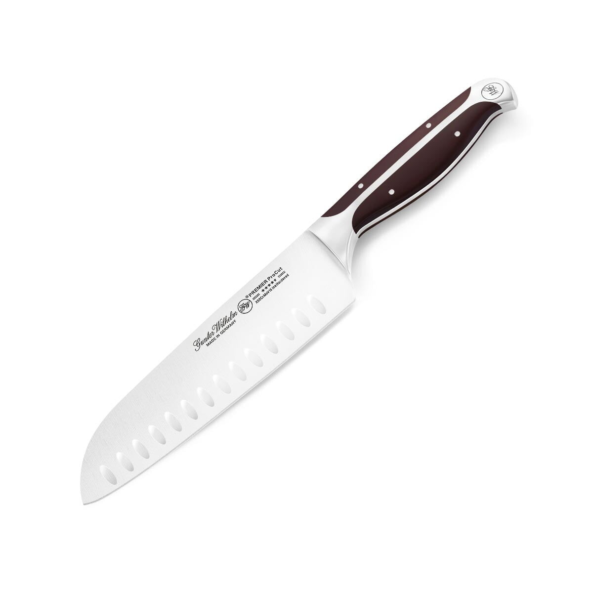 

Нож Gunter Wilhelm Premier ProCut Santoku, темно-коричневый