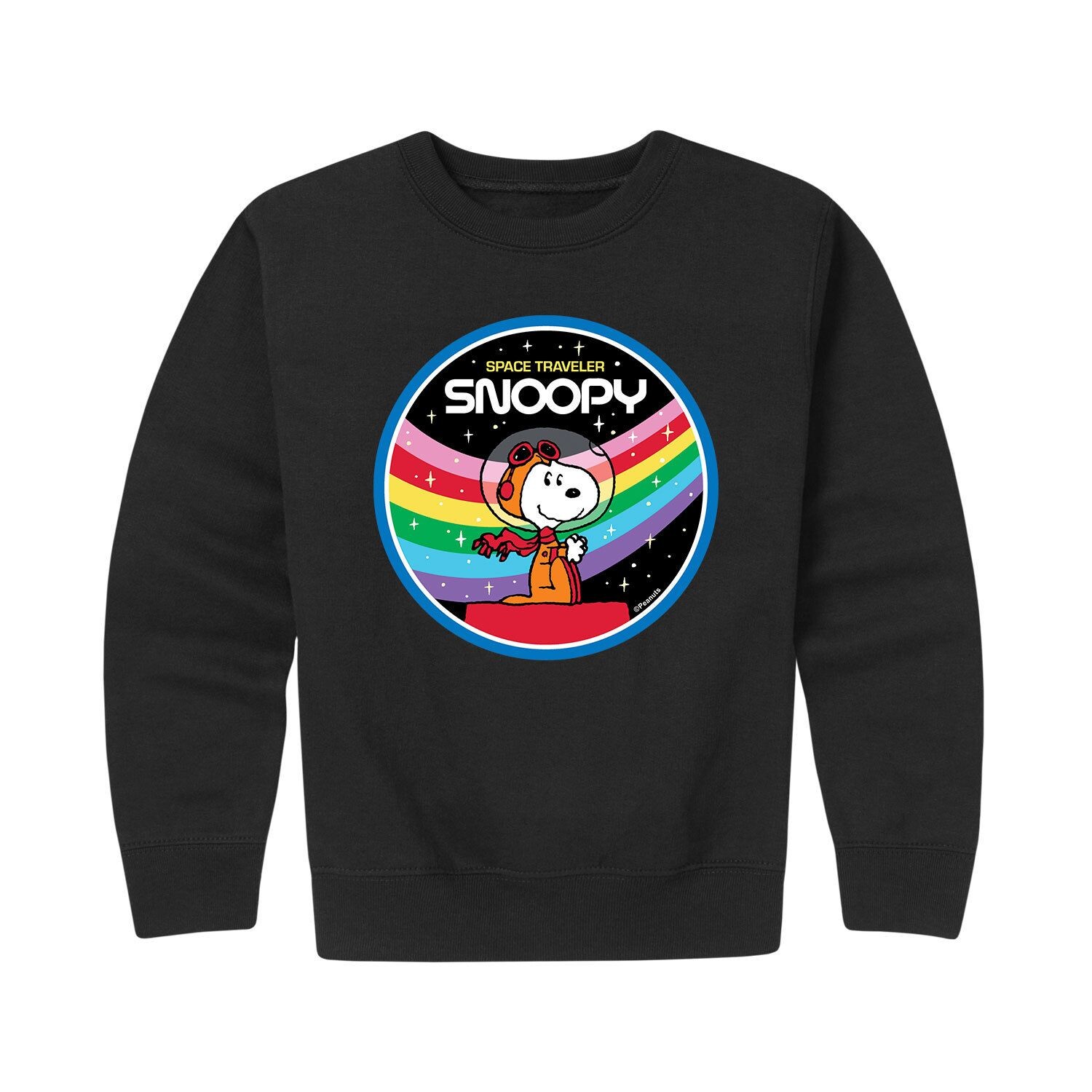 

Флисовый свитшот с рисунком Peanuts Rainbow Snoopy для мальчиков 8–20 лет Licensed Character