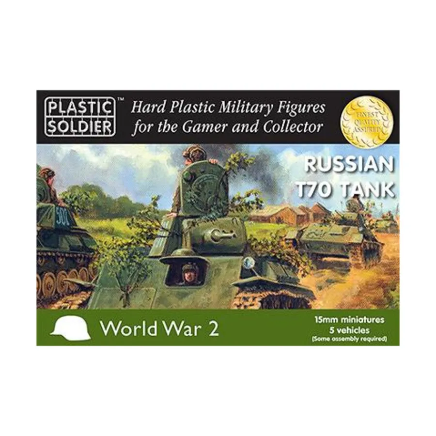 

Танк Т70, WWII Miniatures - Russia (15mm)