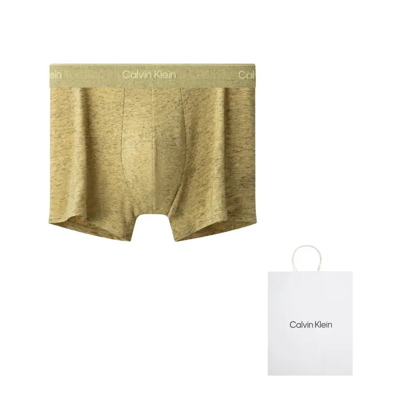 

Современные боксеры Gravity Band для мужчин, 1 упаковка Calvin Klein, светло-желтый