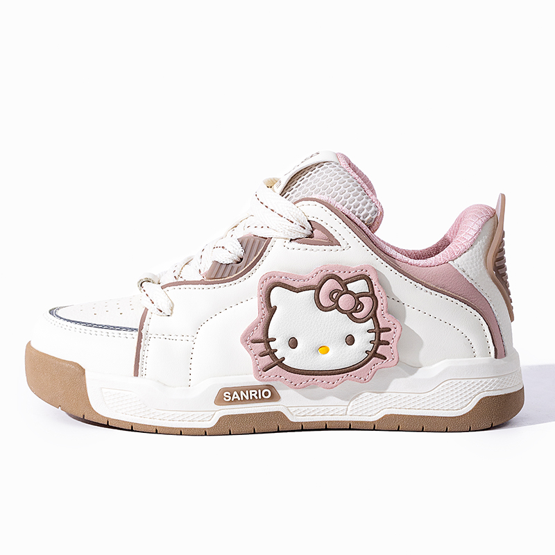 

Детская обувь Sanrio x, противоскользящая и износостойкая, увеличивающая рост, для детей Hello Kitty, розовый