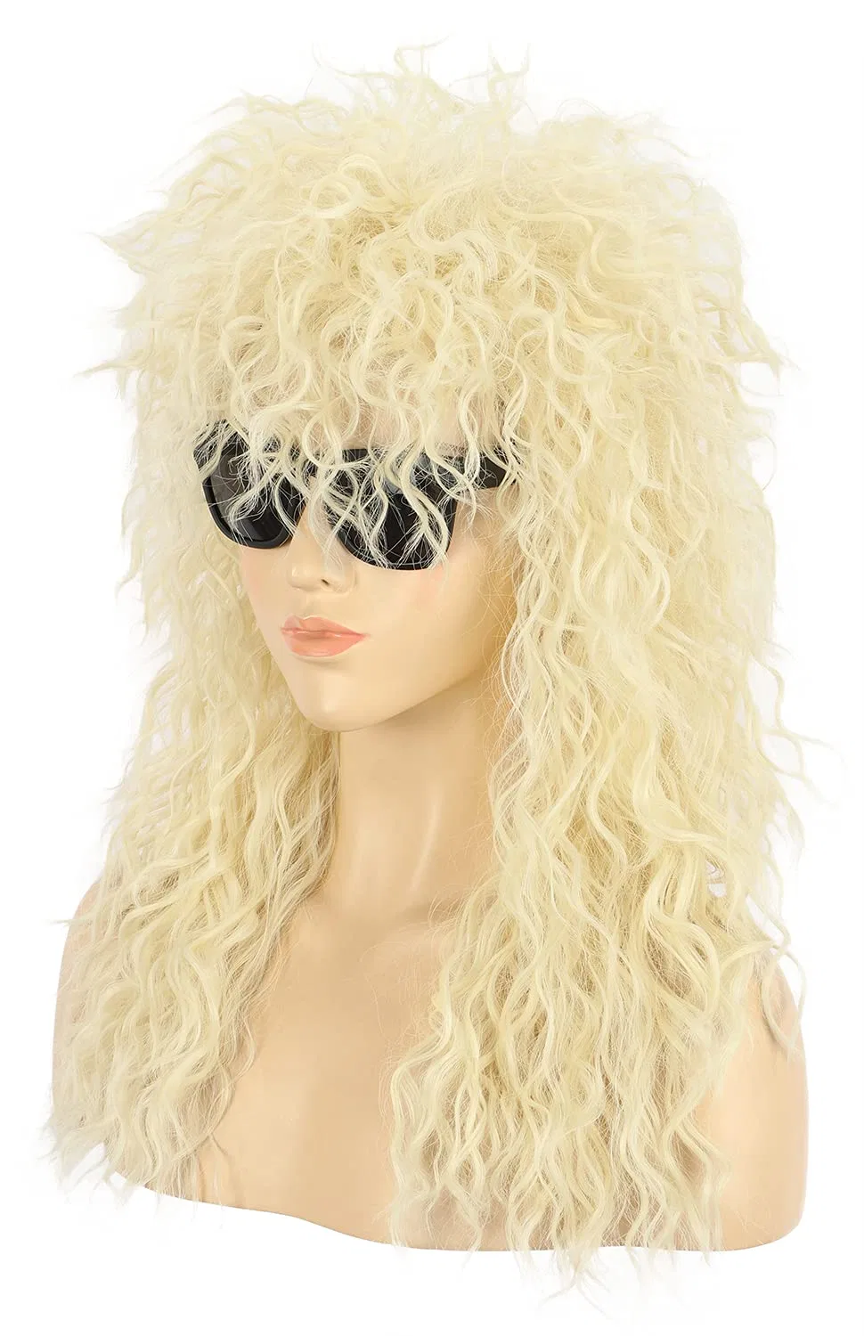 Парик Mullet Long Curly Blonde от VGbeaty Vgbeaty, Blond — фото 3