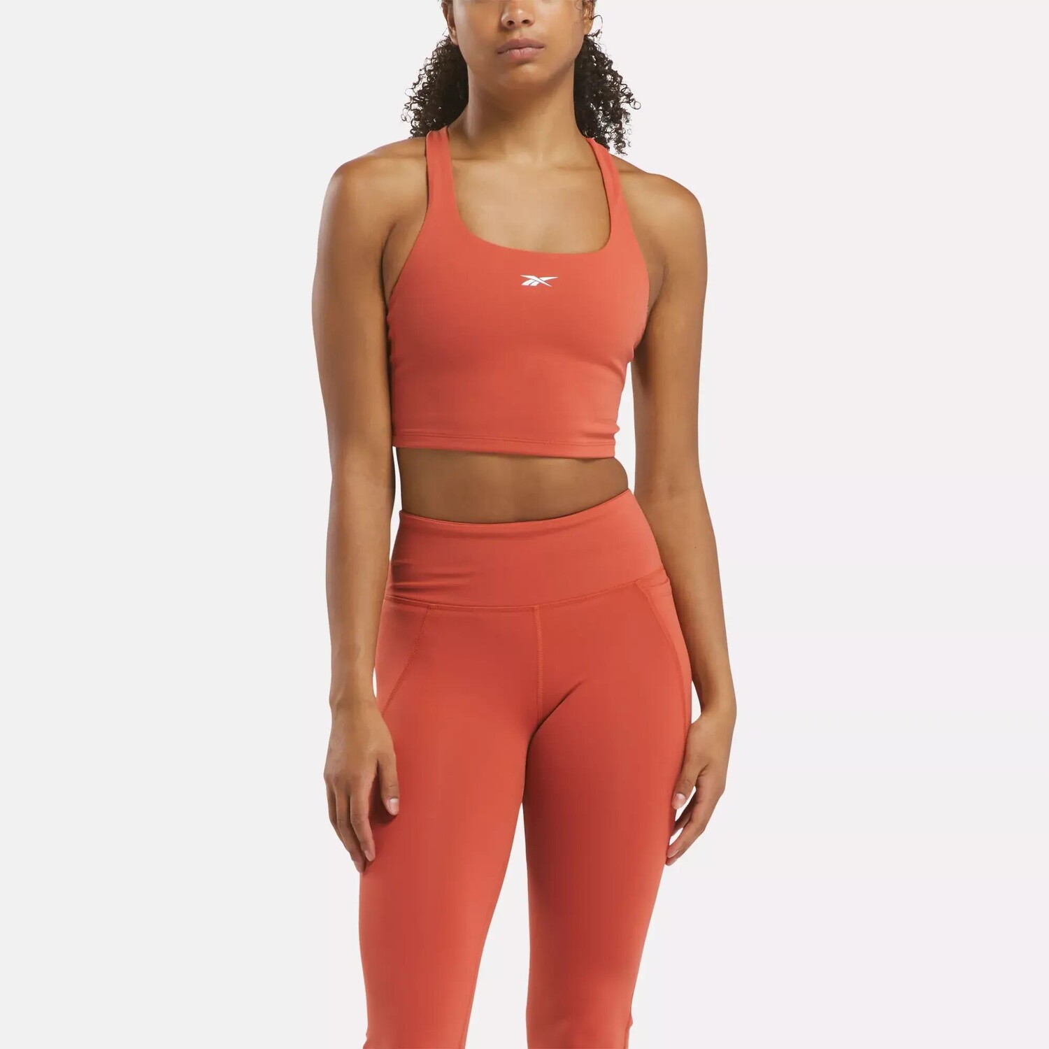 

Lux Топ Reebok, кирпично-красный