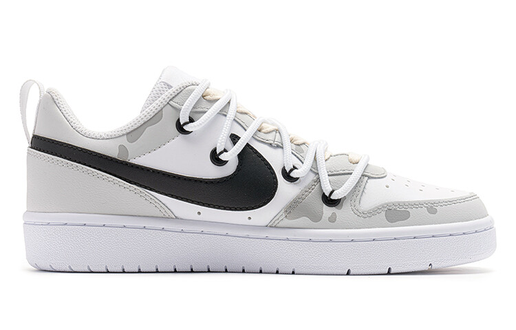 

Кроссовки Nike Court Vision 1 Skateboard Shoes Women's Low-Top White Gray