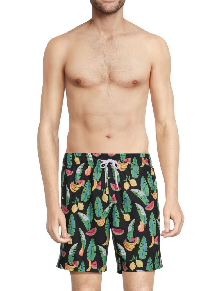 

Шорты для плавания с принтом Sano Mix Trunks Surf + Swim, цвет Marine Green