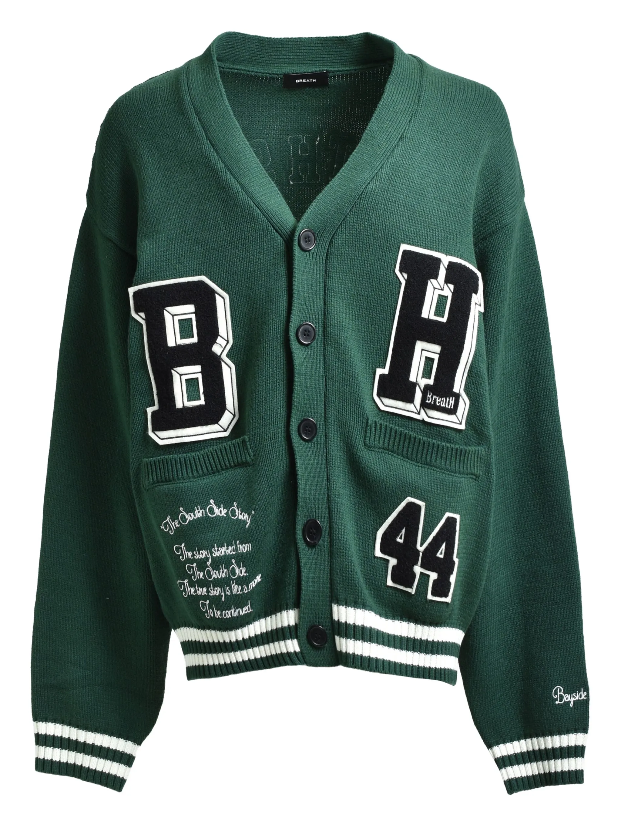 

Кардиган с аппликацией BH Breath, зеленый