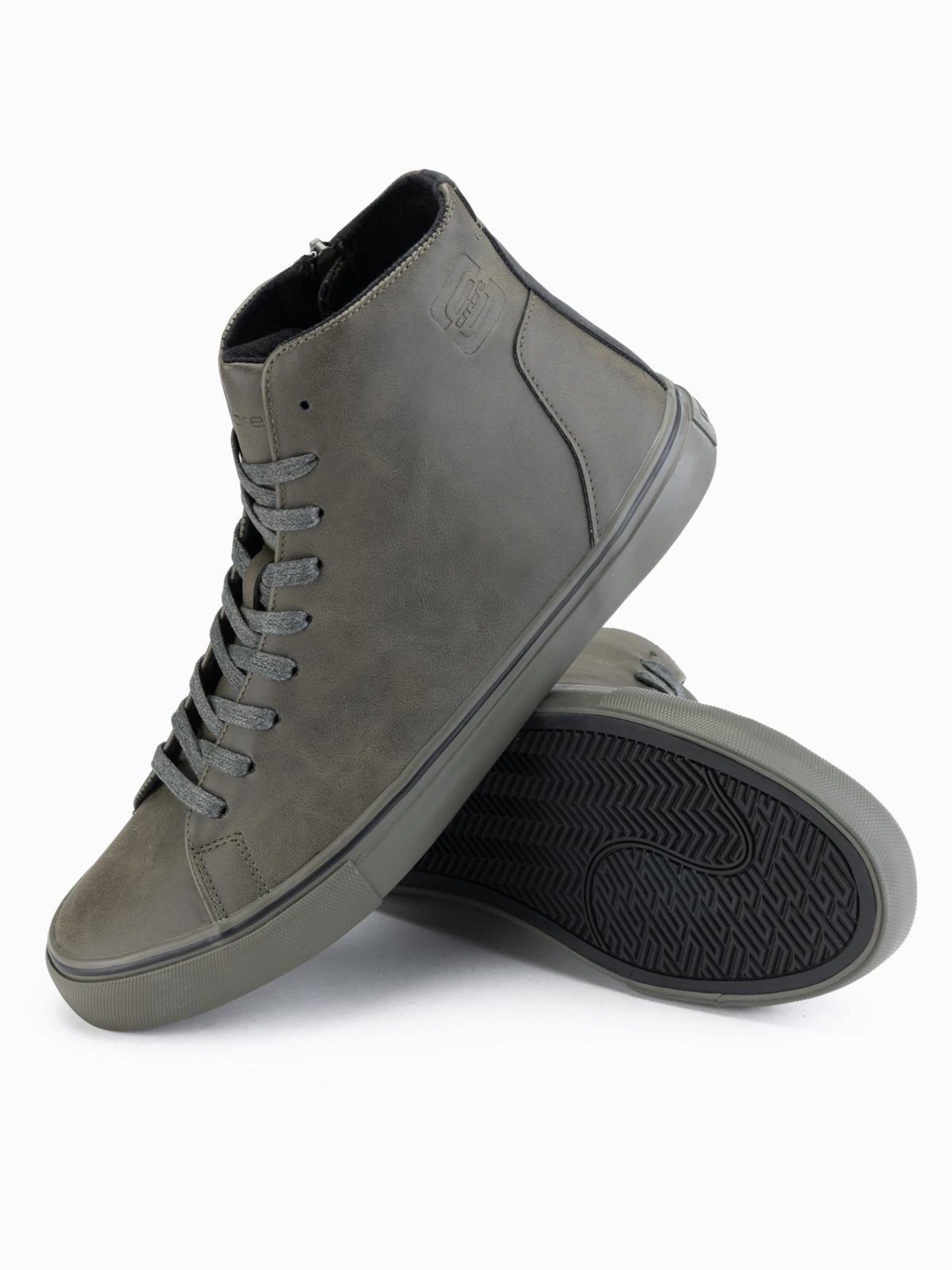 Ombre Кроссовки High-Top 'Foth-0185' в цвете Olive — фото 4